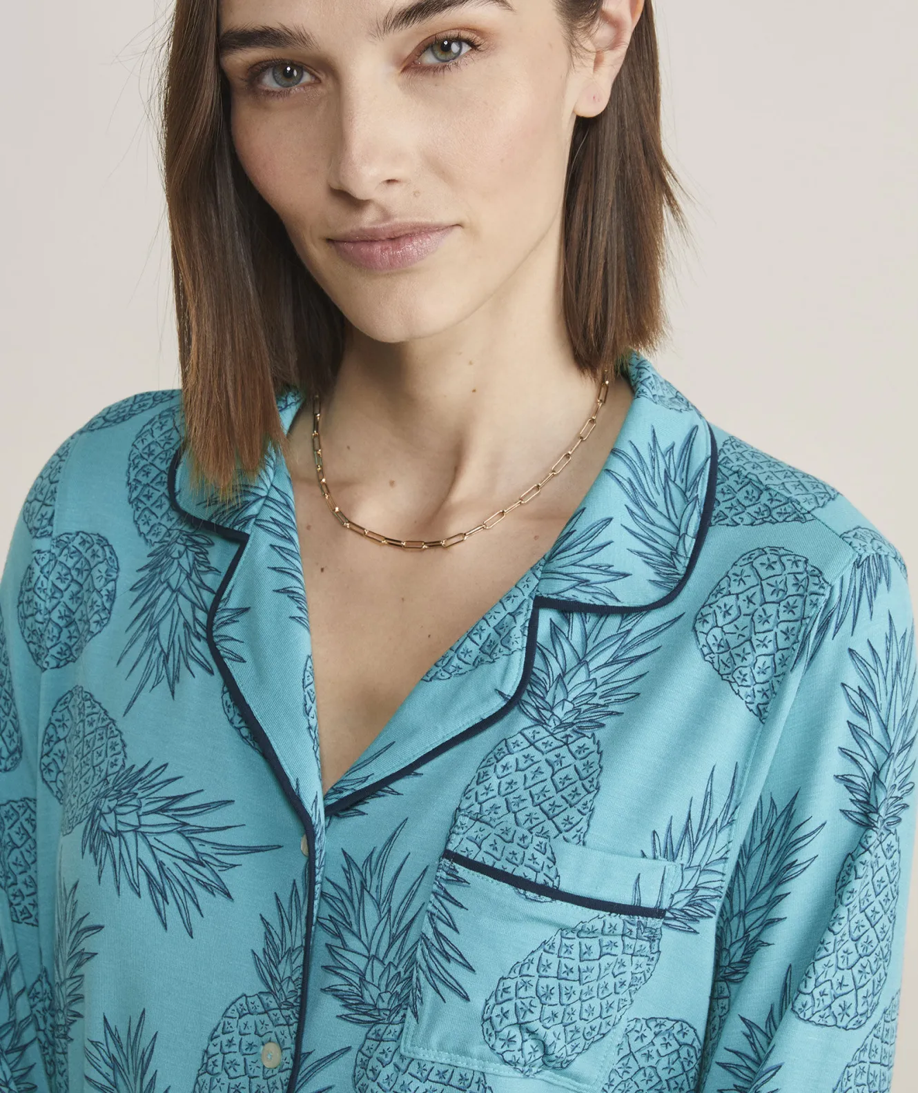 Vineyard Vines Super-Soft Printed Knit Pajama Set< Pajamas|Pants & Denim