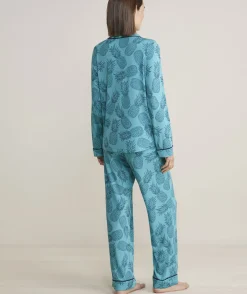 Vineyard Vines Super-Soft Printed Knit Pajama Set< Pajamas|Pants & Denim