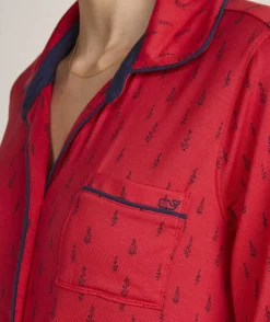 Vineyard Vines Super-Soft Printed Knit Pajama Set< Pajamas|Pants & Denim