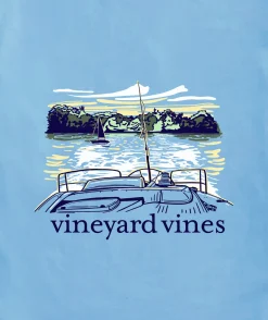Vineyard Vines Surfboard Fin Short-Sleeve Dunes Tee< Mens|Tees