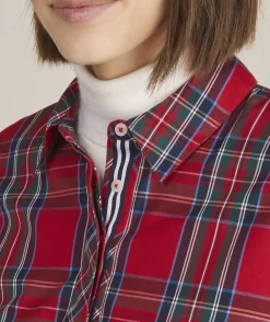 Vineyard Vines Tartan Poplin Popover Dress< Dresses & Skirts