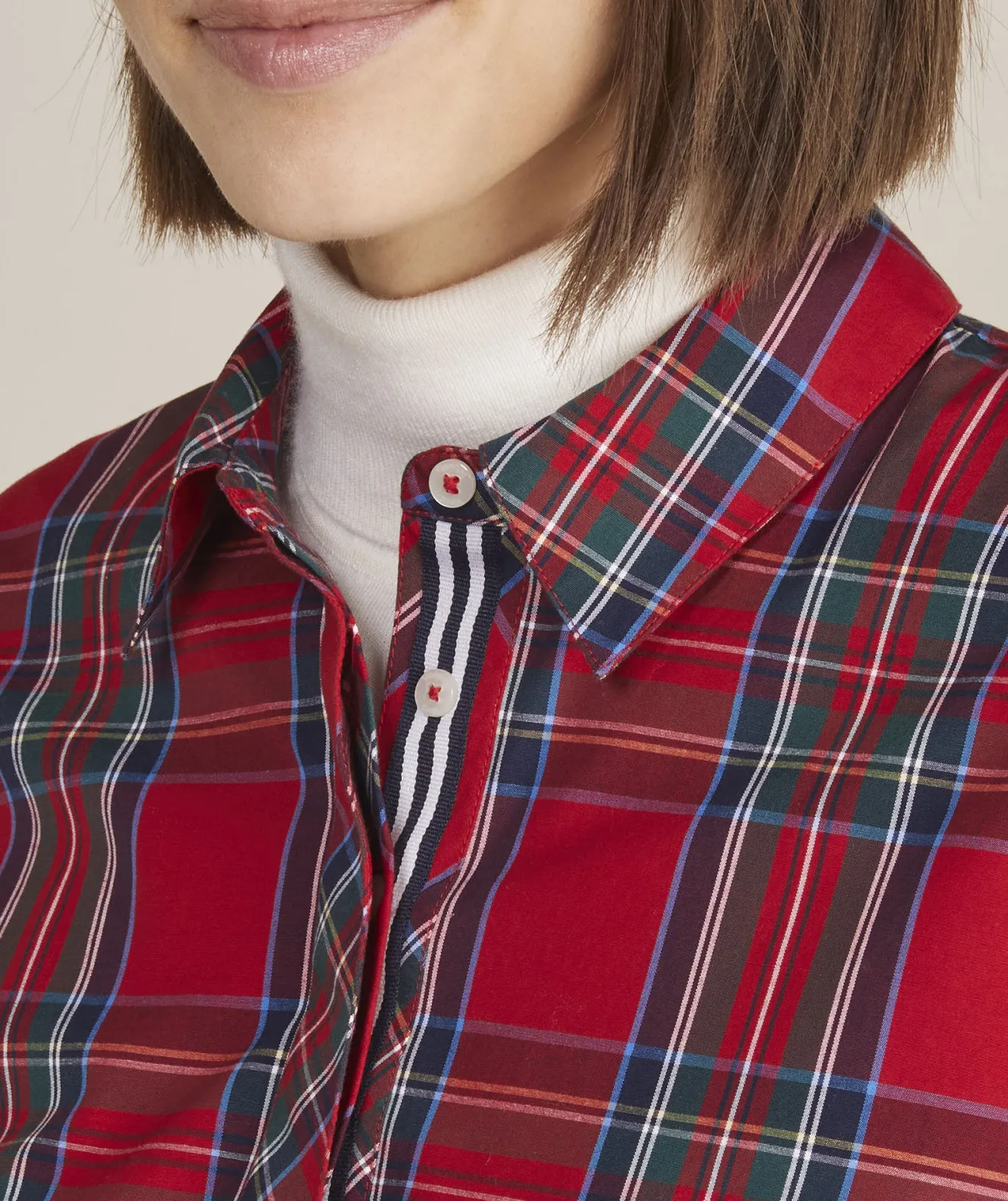 Vineyard Vines Tartan Poplin Popover Dress< Dresses & Skirts