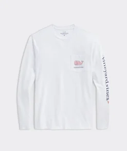 Vineyard Vines Thanksgiving Parade Whale Long-Sleeve Pocket Tee< Tees