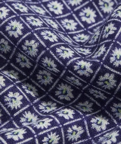 Vineyard Vines Tiny Floral Print Oversized Silk Scarf< Hats