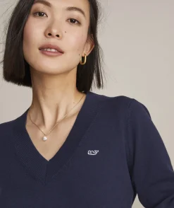 Vineyard Vines Tissue Cashmere Turtleneck Sweater< Sweaters