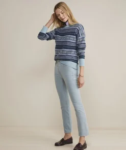 Vineyard Vines Tissue Weight Cashmere Mockneck Sweater< Sweaters