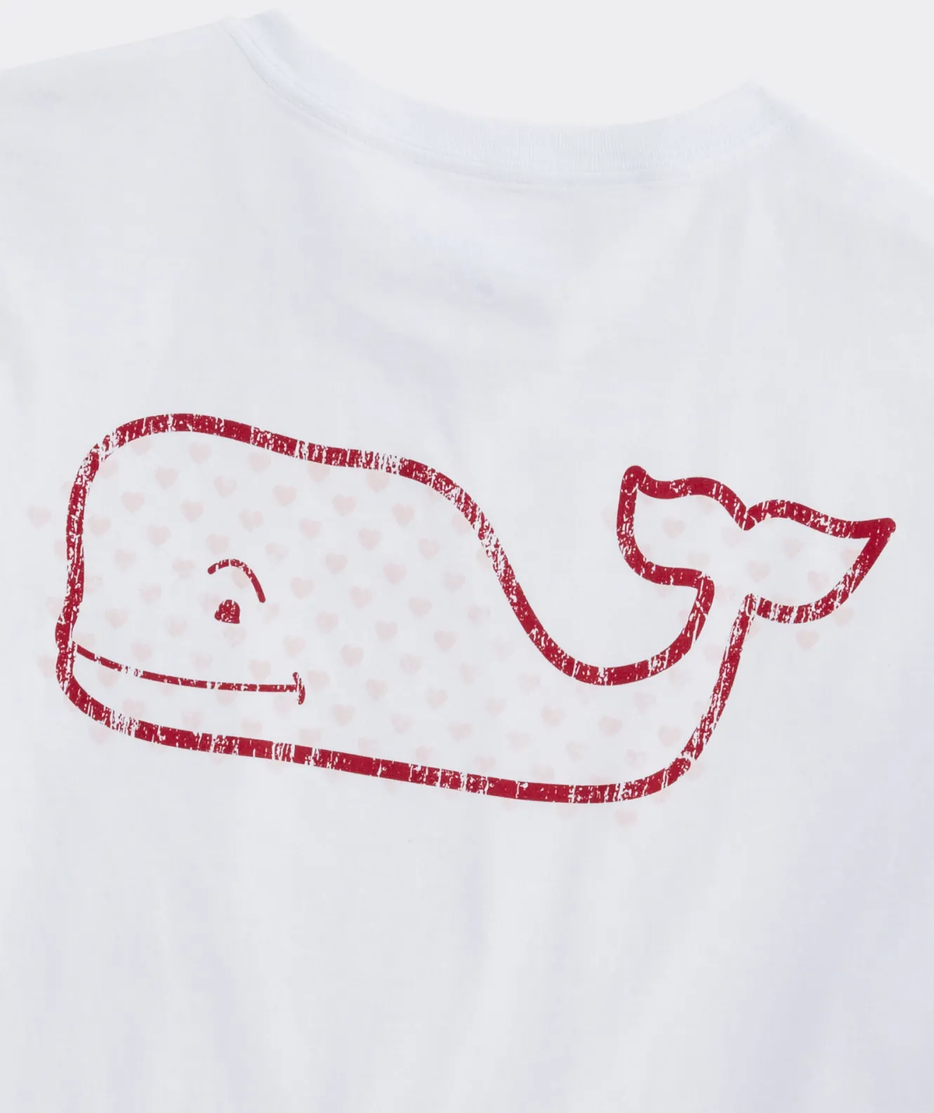Vineyard Vines Vintage Whale Hearts Long-Sleeve Pocket Tee< Tees