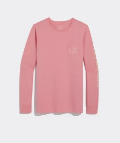 Vineyard Vines Vintage Whale Long-Sleeve Pocket Tee< Tees