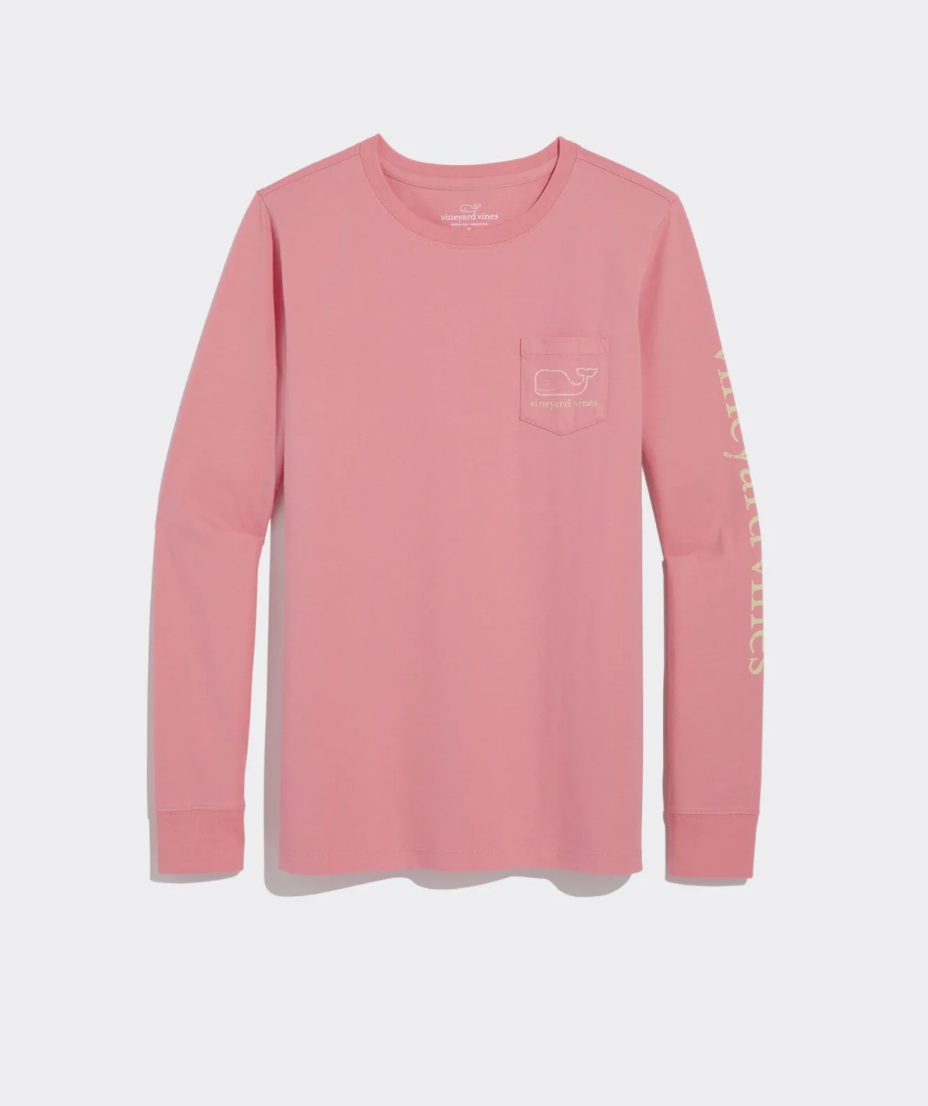 Vineyard Vines Vintage Whale Long-Sleeve Pocket Tee< Tees
