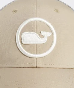 Vineyard Vines Whale Dot Performance Trucker Hat< Hats