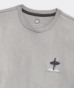Vineyard Vines Winter Surfer Long-Sleeve Dunes Tee< Tees