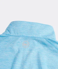 Vineyard Vines Women's Carolina Panthers Mountain Sweater Fleece Vest< Carolina Panthers
