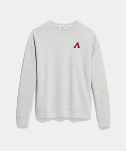 Vineyard Vines Women's Cleveland Guardians Cashmere Crewneck< Cleveland Guardians