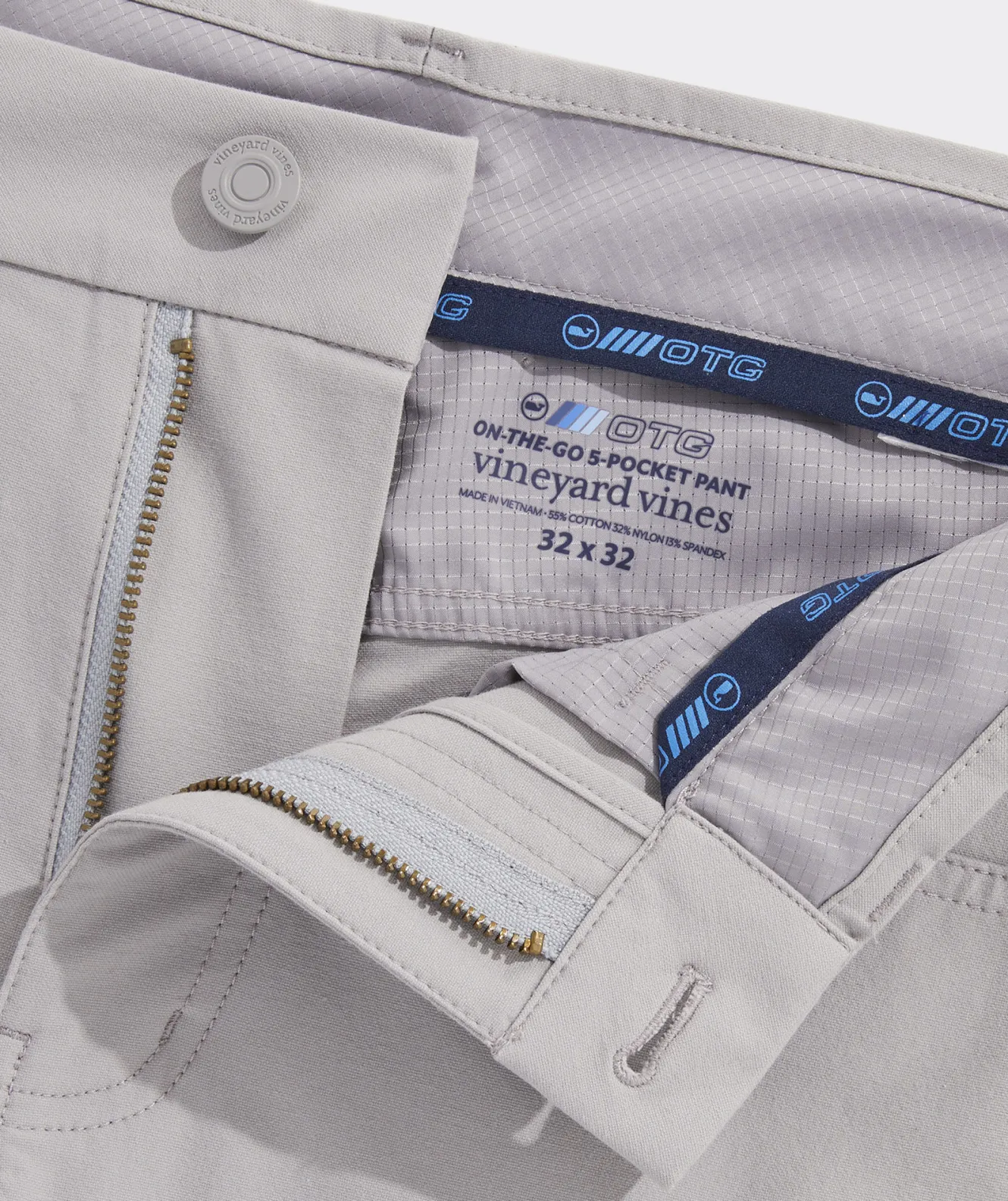 Vineyard Vines Women's Detroit Lions Mountain Sweater Fleece Vest< Detroit Lions