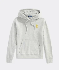 Vineyard Vines Women's Los Angeles Dodgers Mountain Sweater Fleece Vest< Los Angeles Dodgers