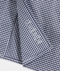 Vineyard Vines Women's New York Giants Micro Stripe Sankaty 1/2-Zip< New York Giants